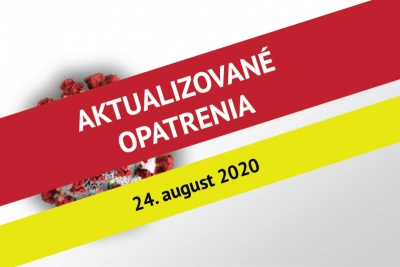 Aktualizované opatrenia rektora EU v Bratislave č. 11 k súčasnej situácii - 20. august 2020