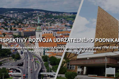 Udržateľnosť ako hlavná téma vedeckej konferencie KPH FPM