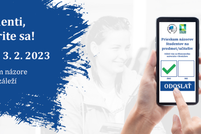Študentská anketa v ZS 2022/2023