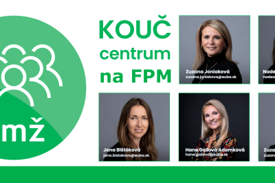 Zriadili sme KOUČ centrum na Katedre manažmentu