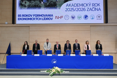 Ekonomická univerzita v Bratislave slávnostne odštartovala akademický rok 2025/2026!