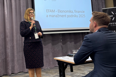 Medzinárodná vedecká konferencia EFAM 2025: Akademický pohľad na výzvy podnikania